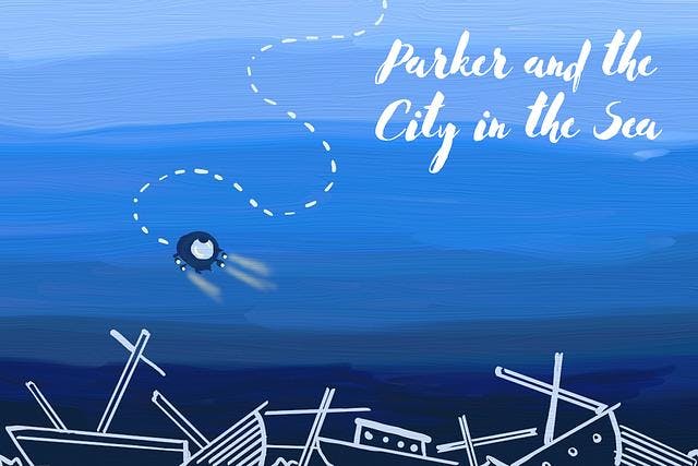 Parker and the City in the Sea card
