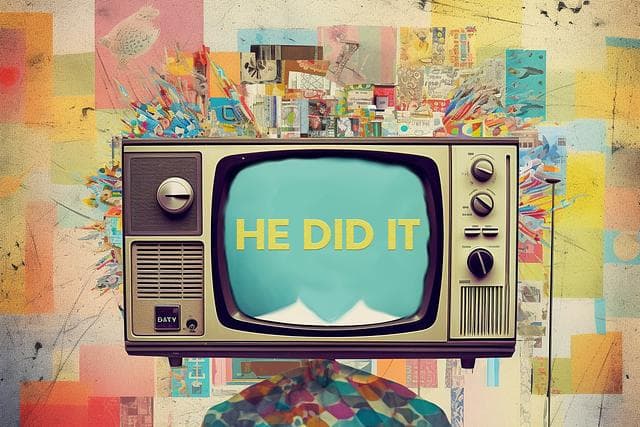 He Did It card