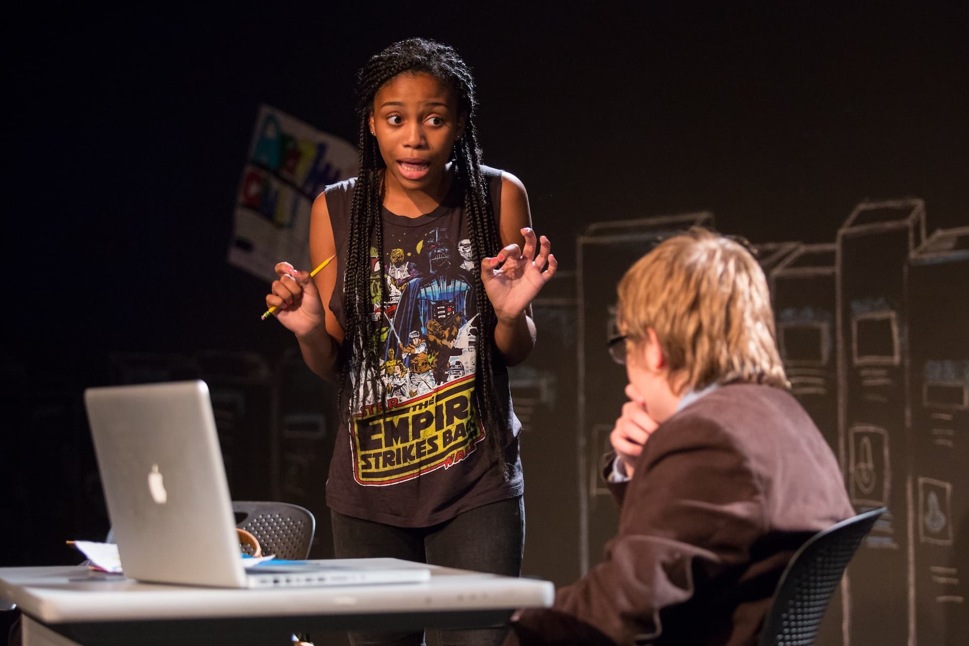 Prospect High: Brooklyn at Repertory Company High School for Theatre Arts, New York City, US. (Photo by Leah Reddy)