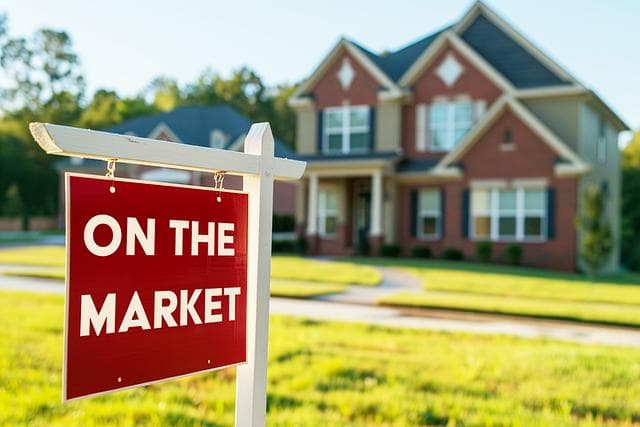 ON THE MARKET card