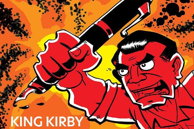 King Kirby card