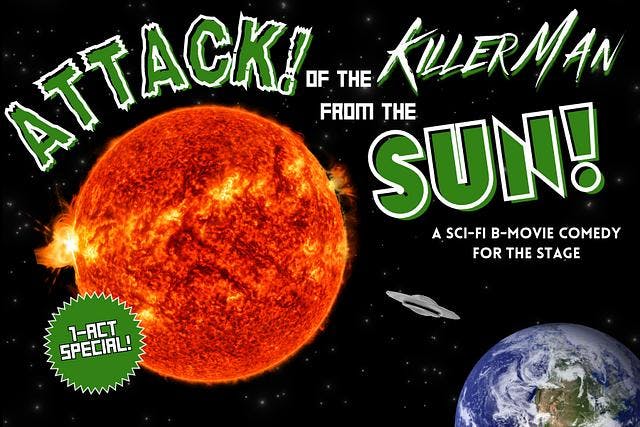 Attack! of the Killer Man from the Sun! (Flash Cut) card